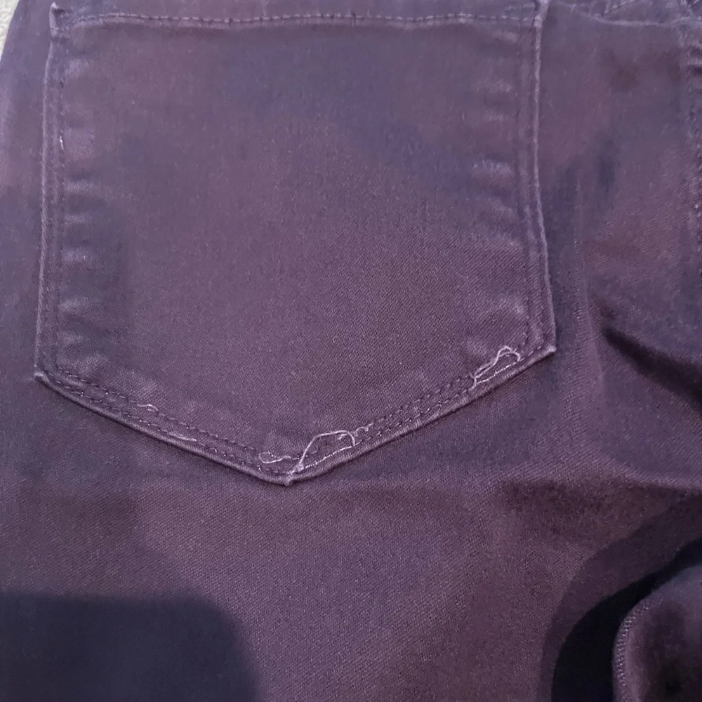 NYDJ Women's Deep Purple Straight Leg Jeans - Picture 4 of 4